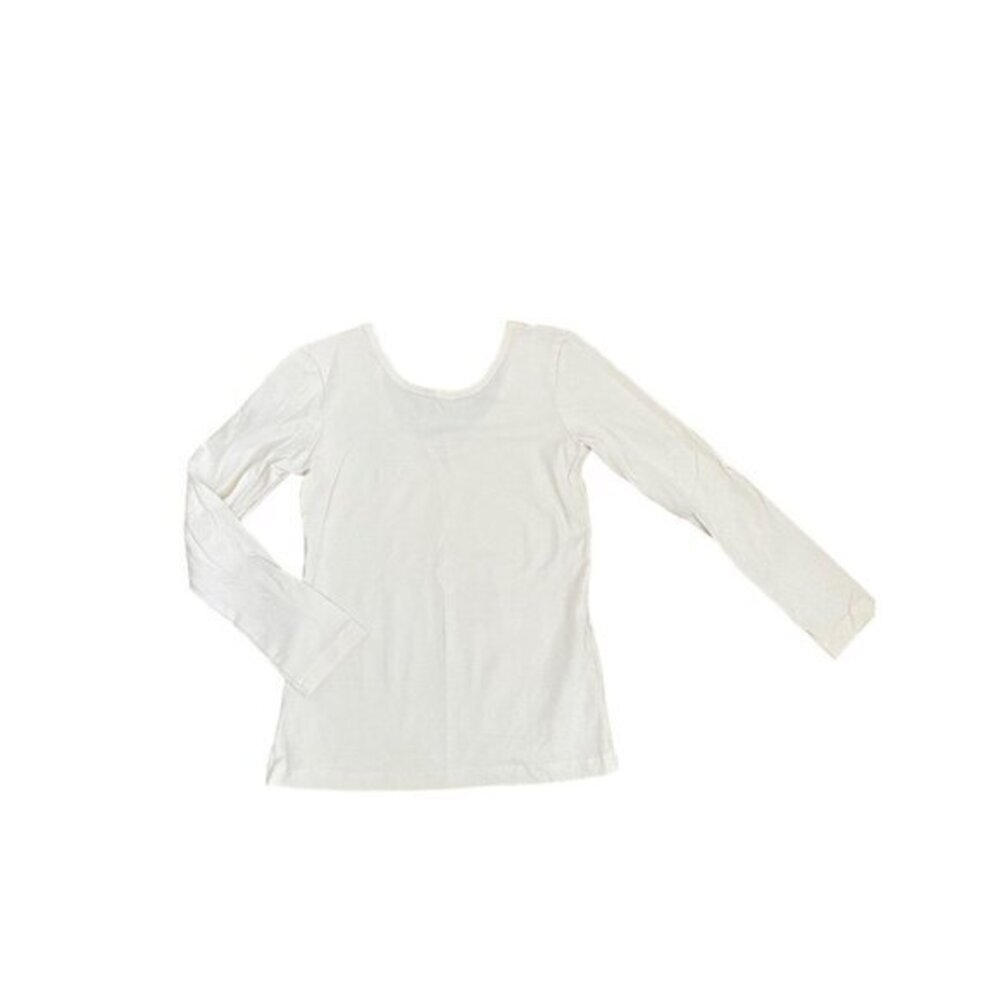 Adorable Essentials White Long Sleeve Shirt